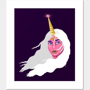 Unicorn Queen Posters and Art